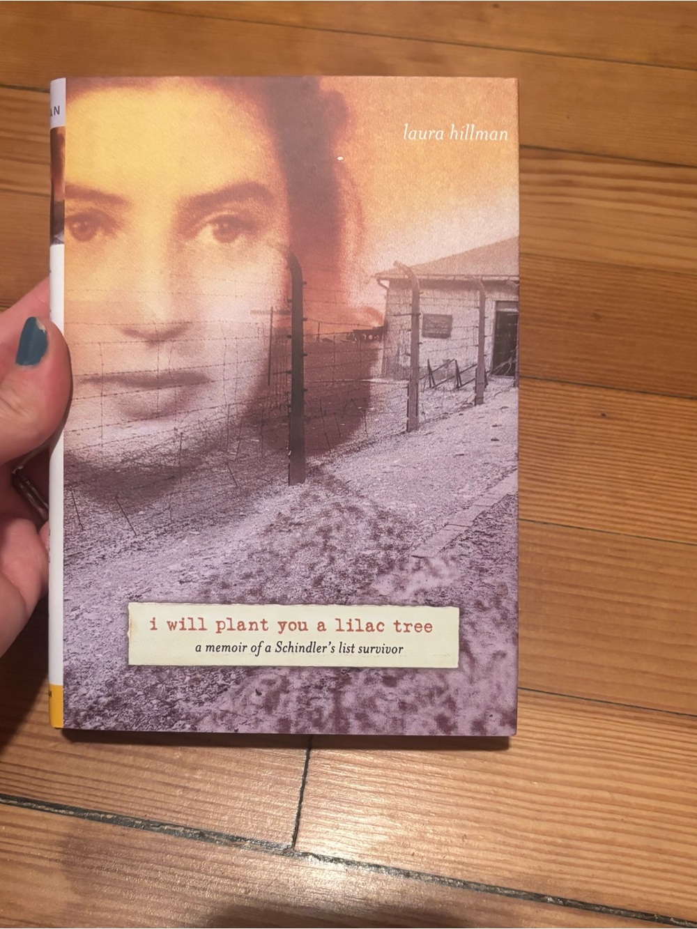 I Will Plant You a Lilac Tree Memoir of a Schindler’s List Survivor , Hillman